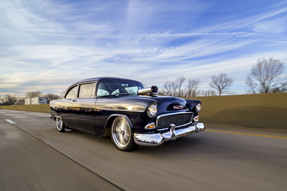 Pick of the Day: 1955 Chevy Bel Air resto-mod in blue