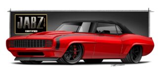 001 1969 Camaro rendering