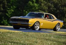 003 1968 camaro yellow gold