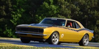 003 1968 camaro yellow gold