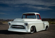 01 Sepulvedas Snow White 1957 Chevy 3100