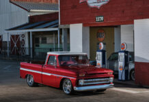 05 This 66 C10 is rolling right on a set of mickey thompson tires