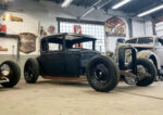 1 Every project starts somewhere and this is the Model A coupe body as it arrived at Craftworks Fabrication