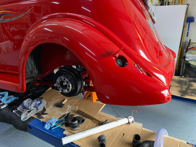 How to Speedway Motors helps us “French” this 35 Ford’s Tailights!