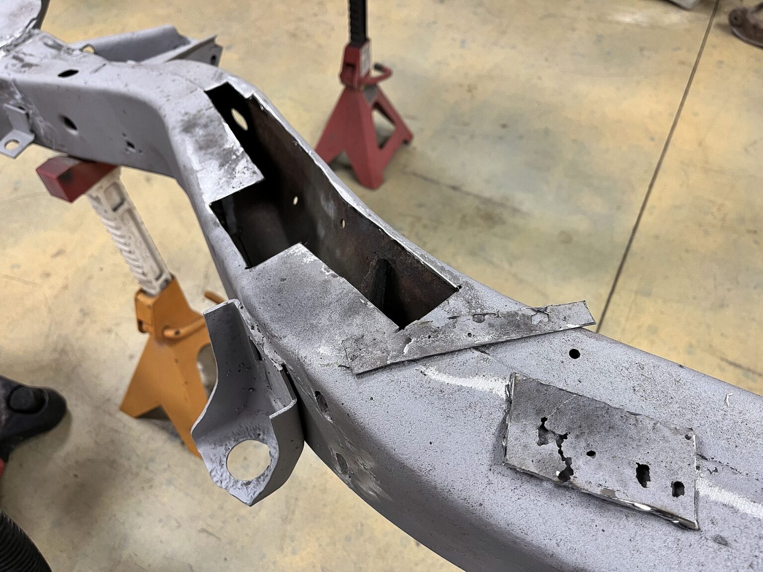 1980 Chevy Corvette Frame Restoration Using POR 15