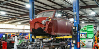 01 A complete frame swap can be a big undertaking but the ScottΓCOs Hotrods ΓCON Customs chassis takes the guesswork out
