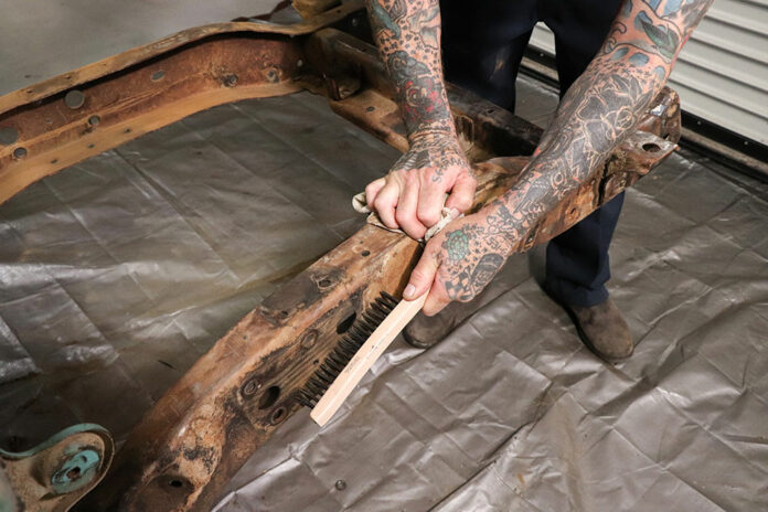 How To Remove Rust From Truck Chassis