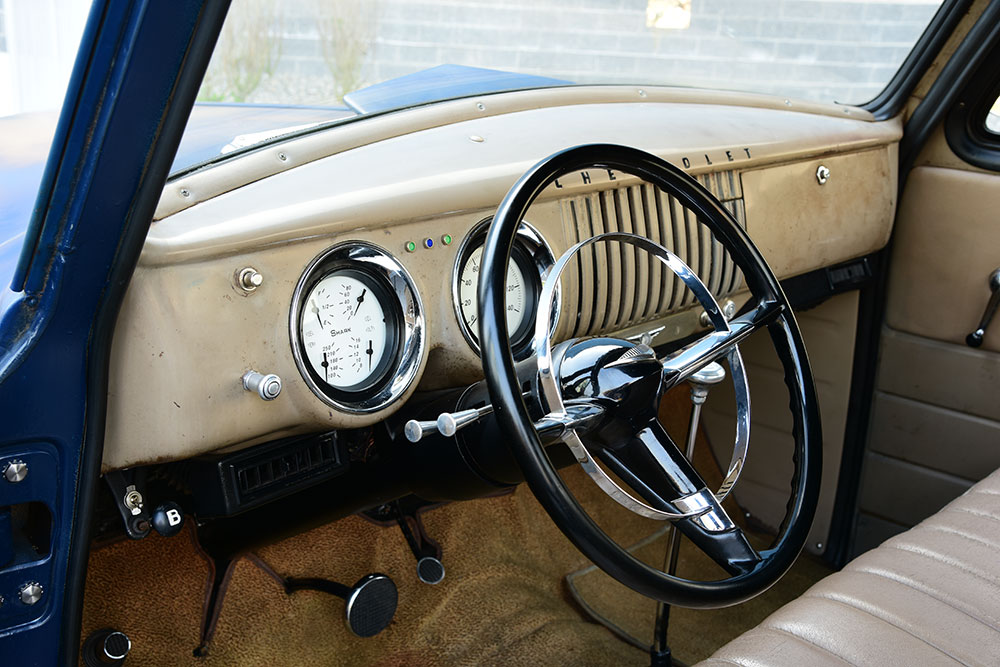 1954 chevy deals truck dash