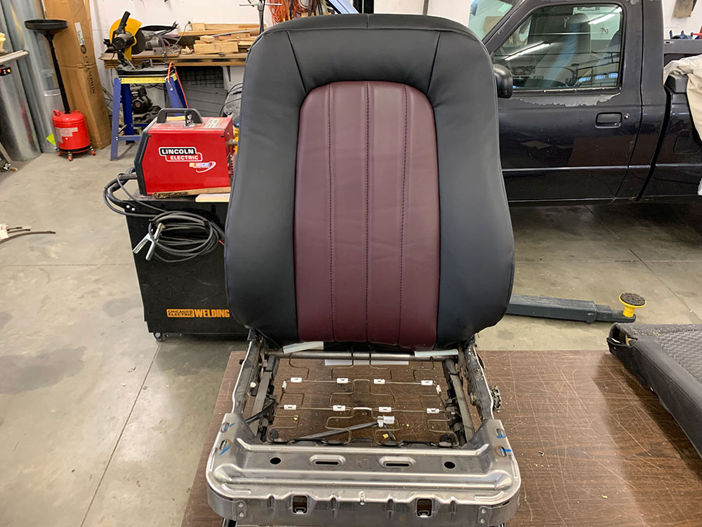 Custom Formed Seat Foam-Back (16123-B33)