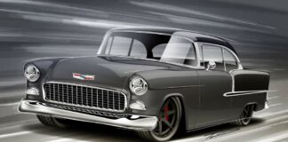 001 1955 chevy bel air rendering