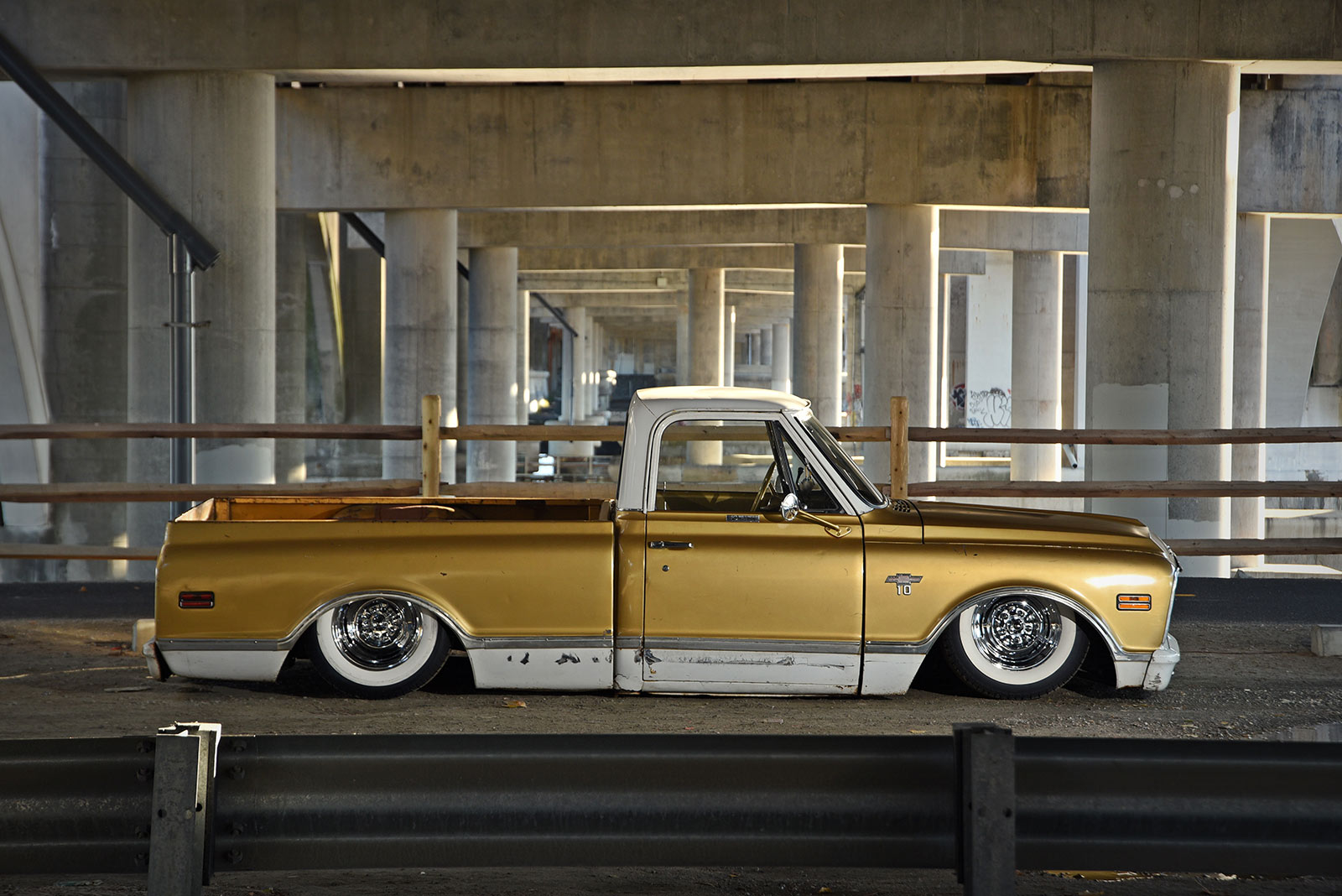 Jose Rubio's Wine Red 1968 Chevy C10