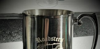 1 starting over LAR pewter mug