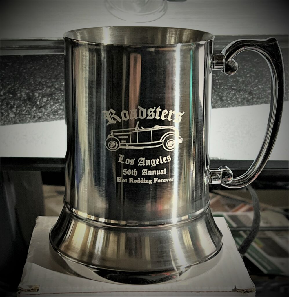 L.A. Roadsters Father’s Day Show Pewter Mugs