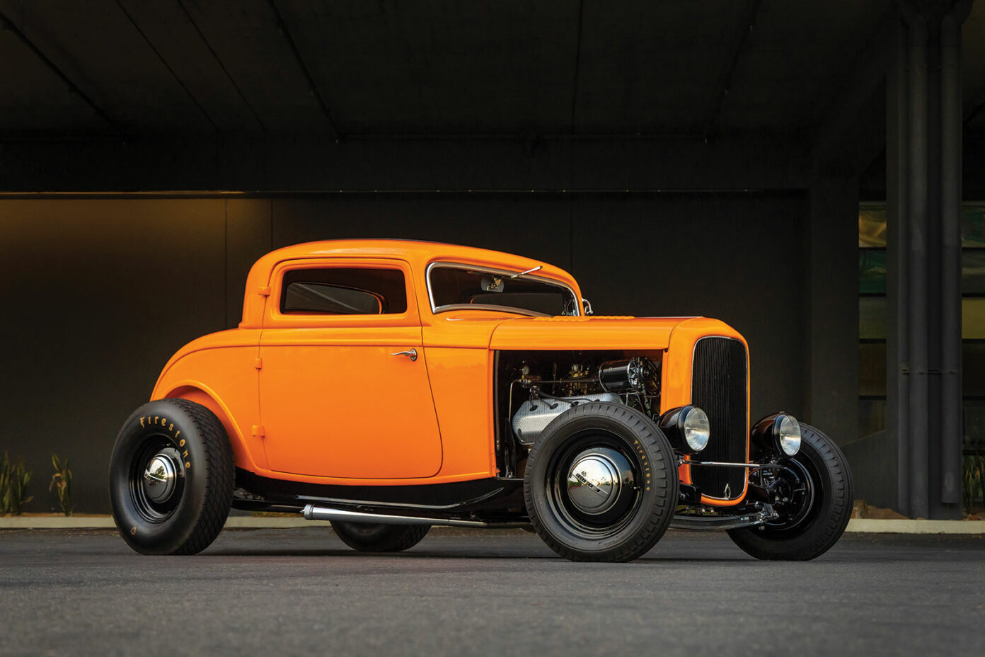 ‘32 Ford Highboy Coupe With 50s Vibe