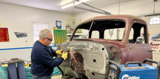 00 the LS Fabrication firewall installed in his latest project