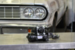 01 The Borgeson Quick Ratio steering box for the Chevelle is all new from the cast housing to the worm gear bearings and other internals