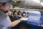 001 Dakota Digital RTX gauge system is the perfect fit for our early Chevelle