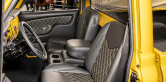 001 TMI ProductsΓÇÖ Pro Classic Sport bucket seats in their latest stitch design offering