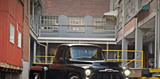 01 Danielle s inspiration to build a vintage truck was sparked by watching Chip Foose s Overhaulin show