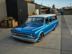 01 1972 Chevy Suburban with a sleek and modern custom truck design