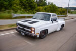 01 Pro touring Square Body C10 Truck with a race ready stance and eye catching Stepside bed