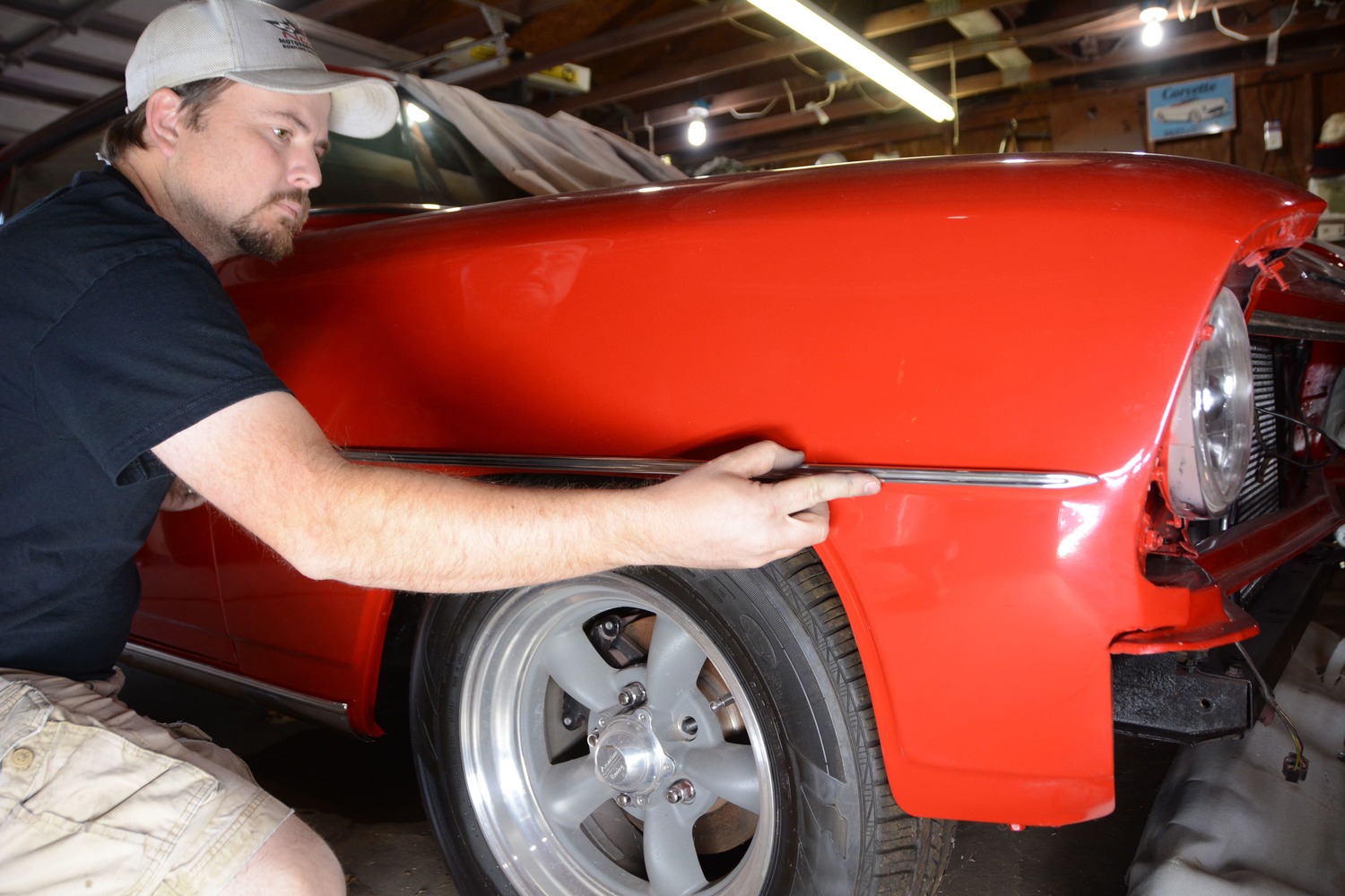 Techniques for buffing out the chrome bumpers and stainless steel trim on  classic cars and muscle cars