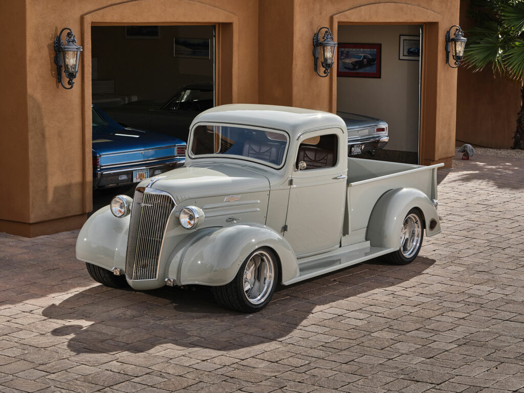 1937 Chevy Pickup With Street Rod Style