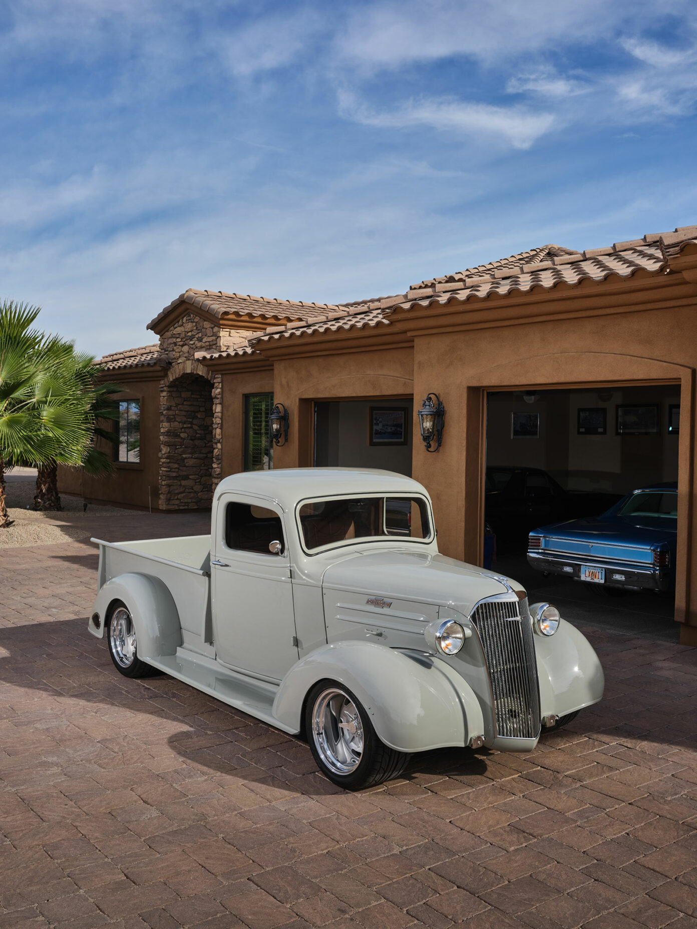 1937 Chevy Pickup With Street Rod Style