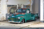 01 A vintage 1953 Chevy pickup with natural patina