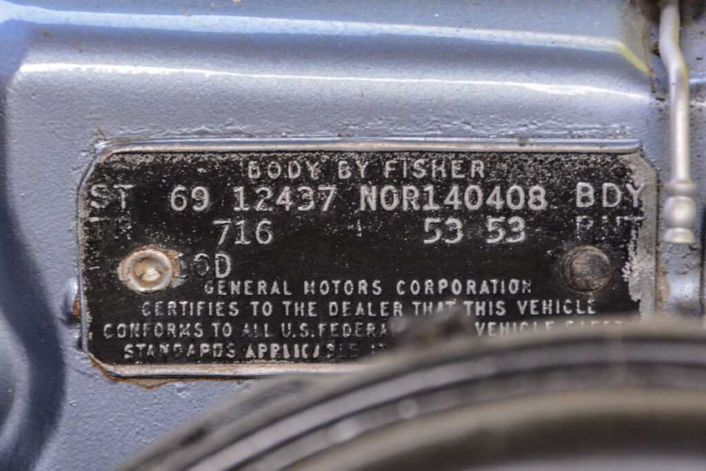 How To Decode Chevrolet Vin And Trim Tag Numbers