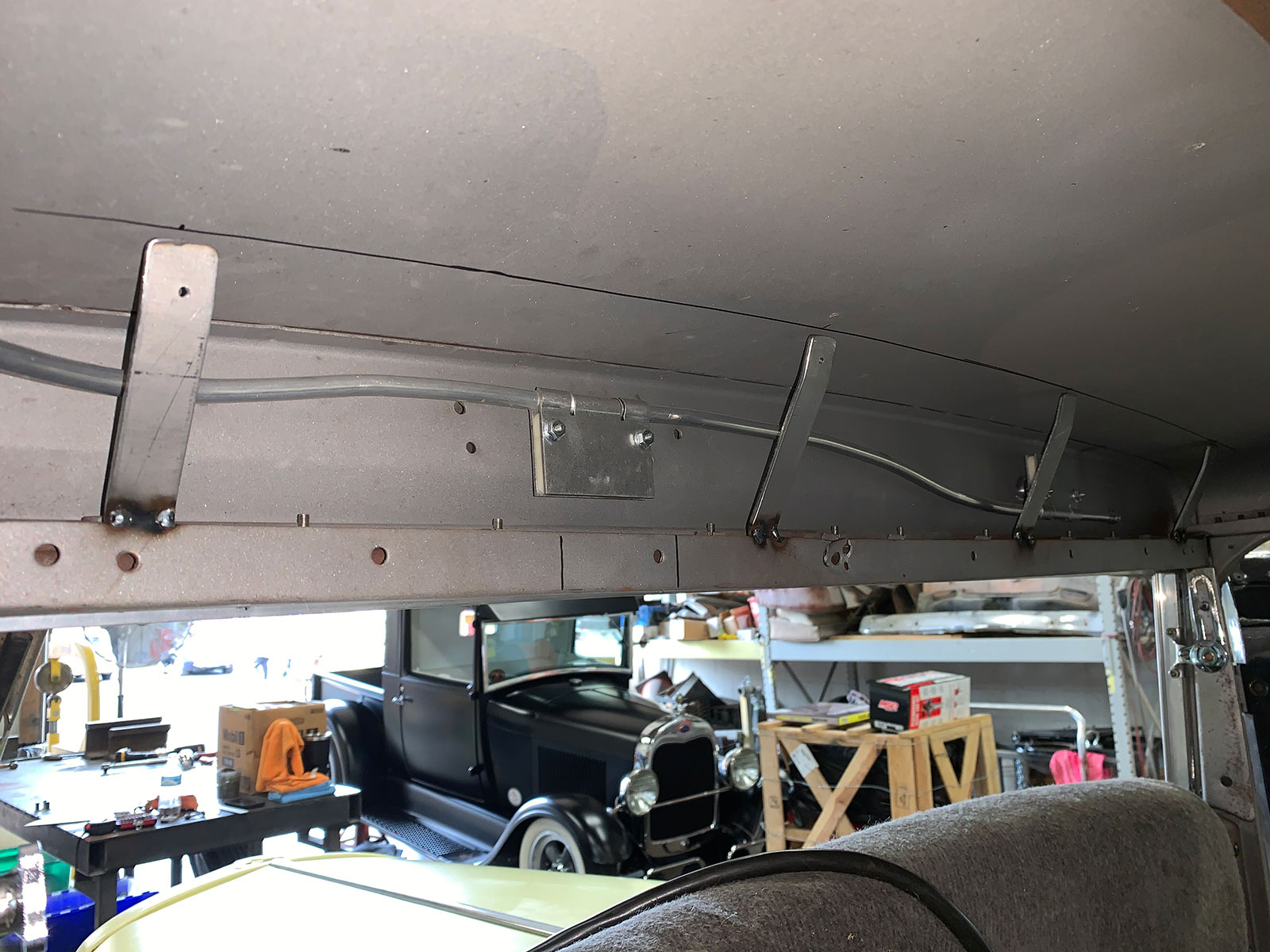 15 The brackets are welded on the bottom and feature welded nut inserts for easy installation of the dash