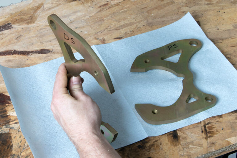 We use CPP’s Minimum Offset Brake Kit on a 1963 Chevy Impala