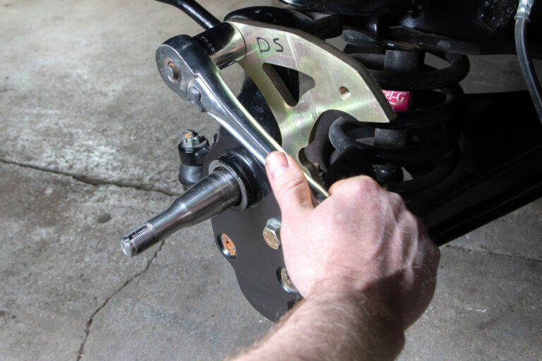 We use CPP’s Minimum Offset Brake Kit on a 1963 Chevy Impala