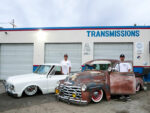 01 Classic Chevy trucks being restored by the Aguilar brothers