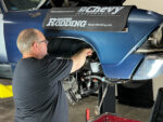01 Gary Nelson overseeing the coilover installation on a 69 Chevelle