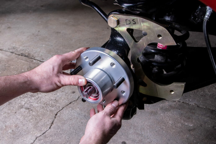 We use CPP’s Minimum Offset Brake Kit on a 1963 Chevy Impala
