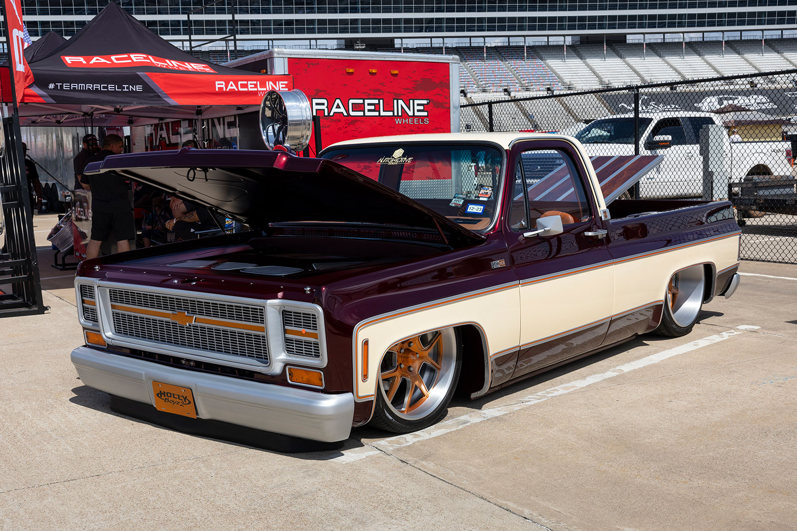 Jose Rubio's Wine Red 1968 Chevy C10