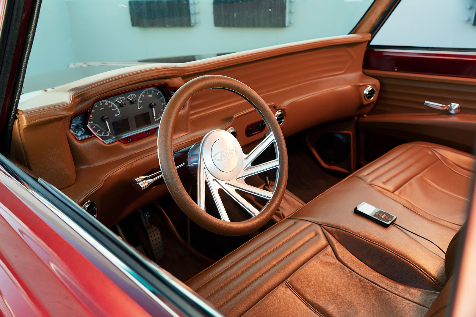 Jose Rubio's Wine Red 1968 Chevy C10