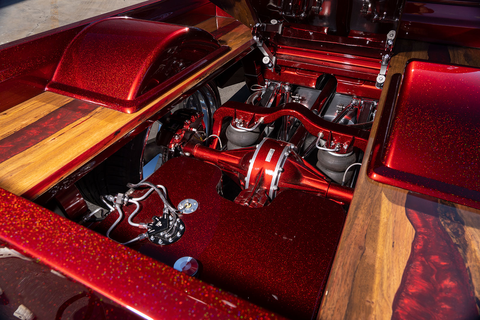 Jose Rubio's Wine Red 1968 Chevy C10