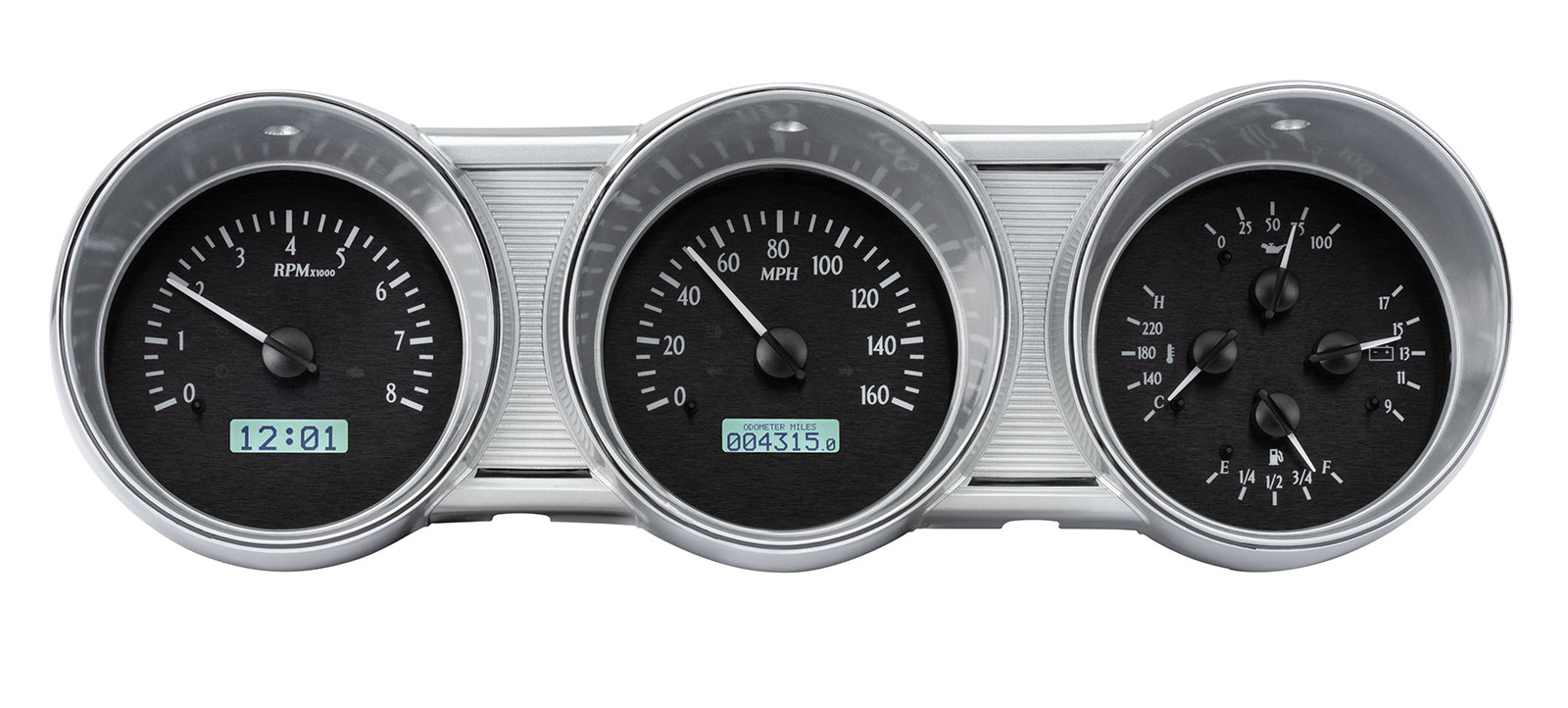 1968 Camaro Dash Instrument Cluster Housing Assembly with Gauges  (Customizeable, You Design), Complete Preassembled, OE Style