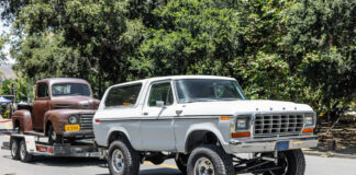 01 ford bronco towing ford truck classic