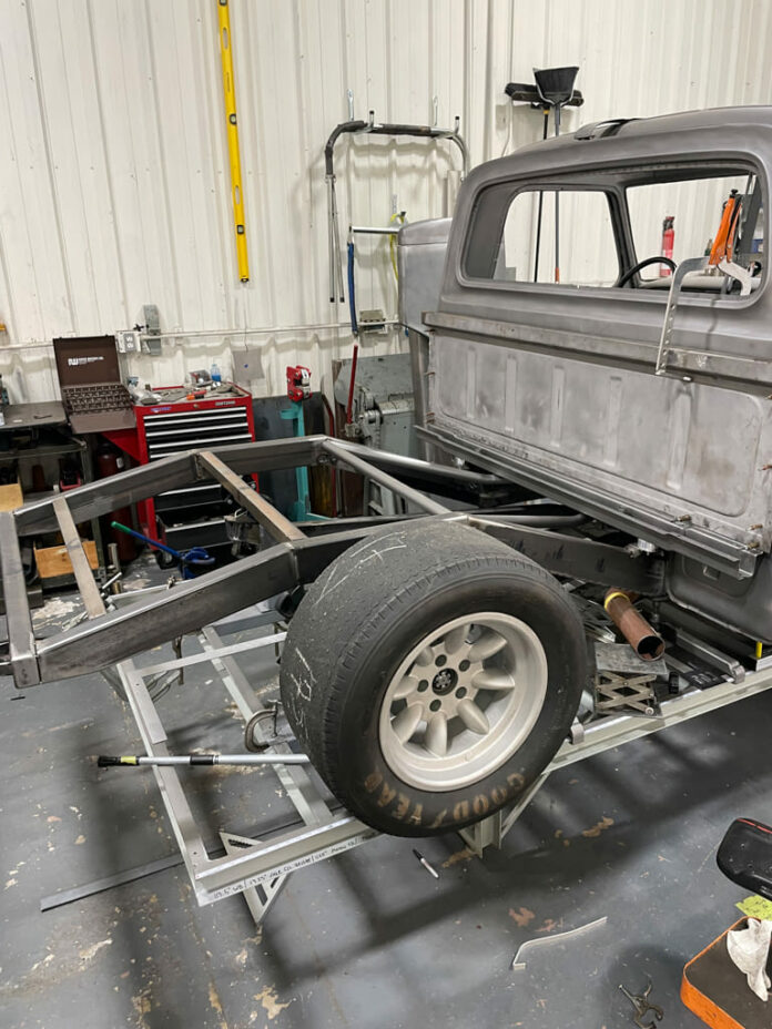 Holm Built Hotrods’ “Trans-Am” Bumpside Ford Race Truck