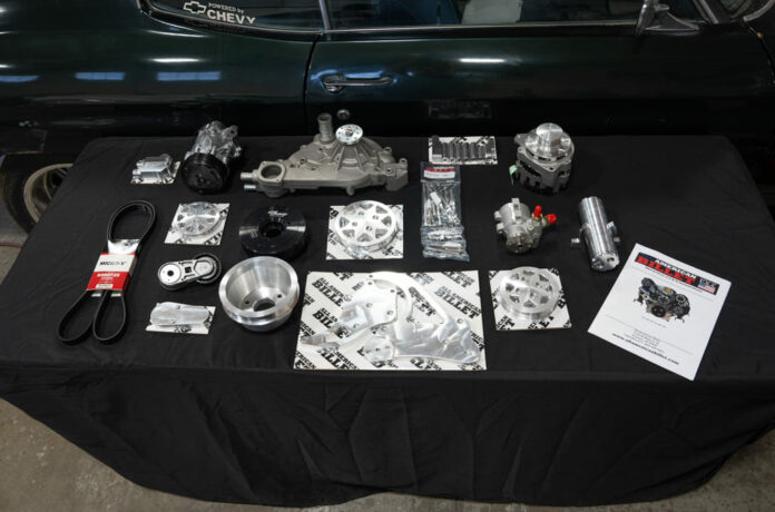 Installing an All American Billet Front Drive System on an LS Engine