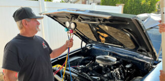 001 the AC system must be evacuated with a vacuum pump 1962 chevy vintage air