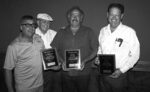 01 A group photo of industry legends Gray Baskerville Tom Medley Andy Brizio and Tex Smith who have significantly contributed to the car hobby and industry