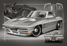 001 1963 corvette rendering