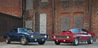001 Red and Blue 1969 copo camaro