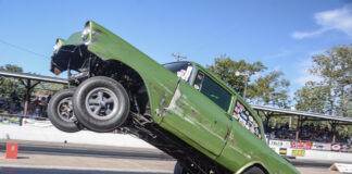 01 1956 chevy sky high wheelstand