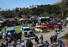 Classic Trucks in a row 2023 SLO Down 23