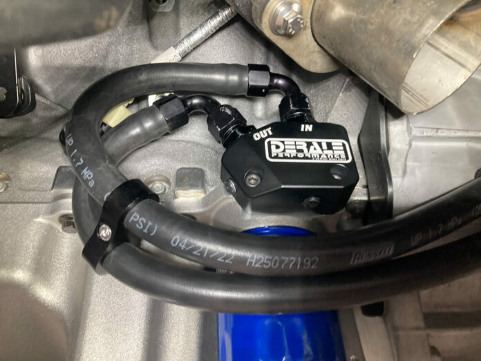 Adding an engine oil and transmission cooler to an LS swap